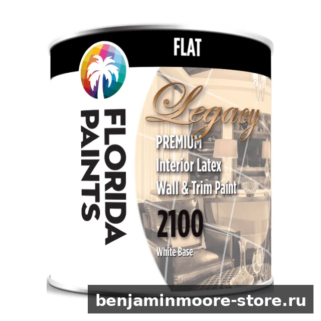 Интерьерная краска Florida Paints Legacy Interior 2100