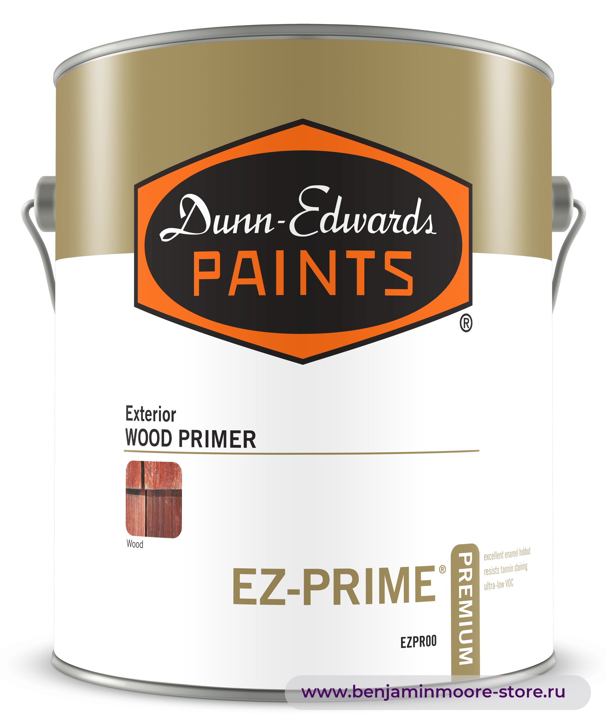 Грунтовка Dunn-Edwards EZ-PRIME® Premium EZPR00 / Данн-Эдвардс Изи-Прайм Премиум акриловый грунт по дереву для наружных работ — фото | www.benjaminmoore-store.ru