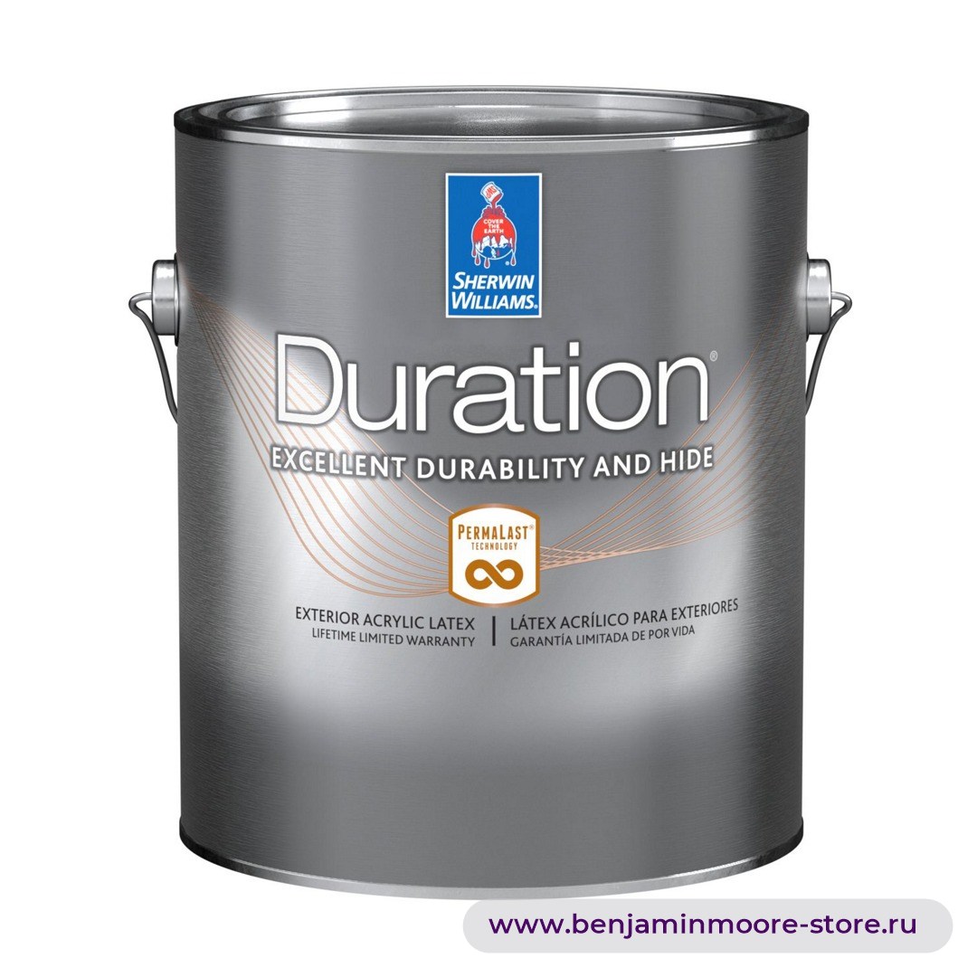 Sherwin-Williams Duration® Exterior Low Lustre краска с низким блеском для наружных работ — фото | www.benjaminmoore-store.ru