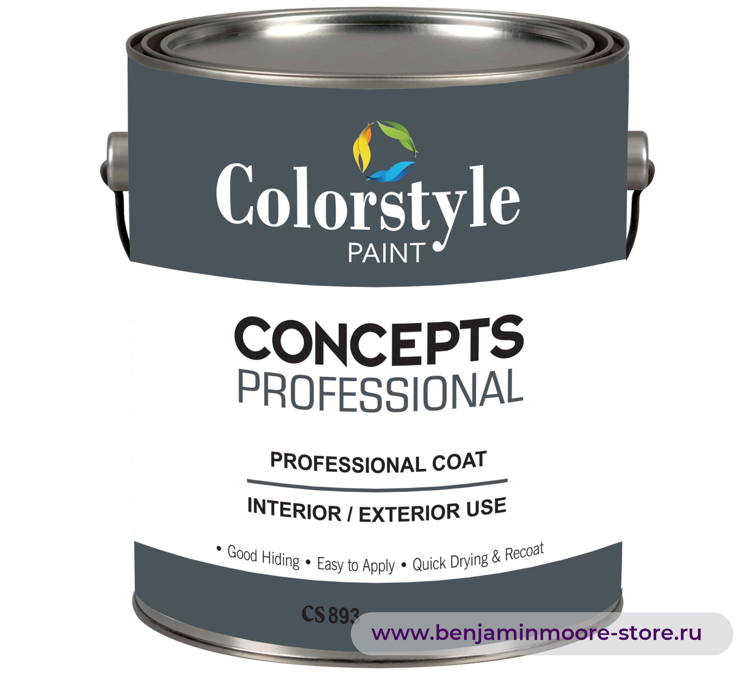 Colorstyle CS 893 Concepts Professional Coat краска для внутренних и наружных работ — фото | www.benjaminmoore-store.ru
