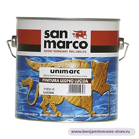 San Marco Unimarc Finitura Legno защитная прозрачная водорастворимая краска без запаха для внутренних и наружных работ — фото | www.benjaminmoore-store.ru