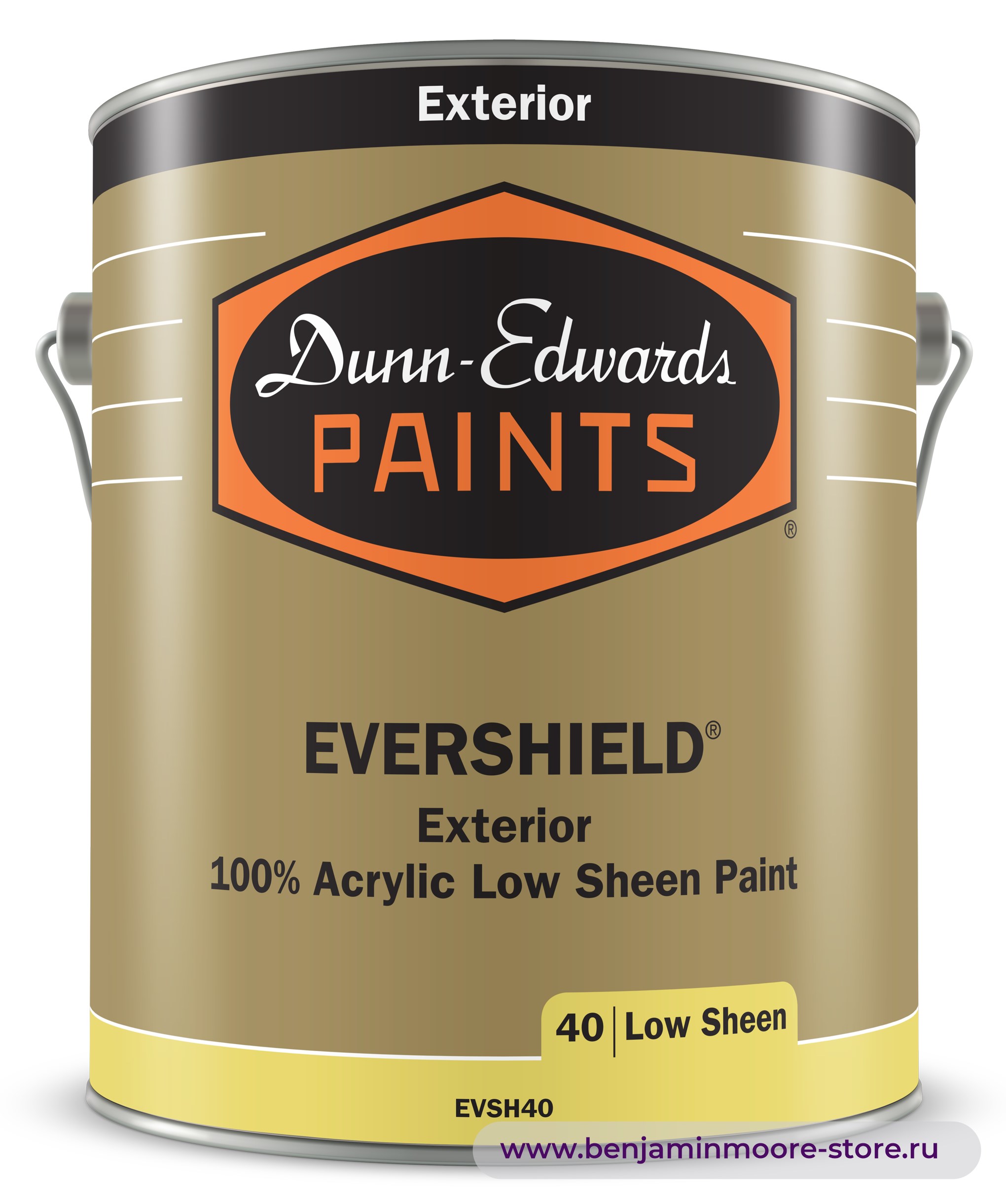 Dunn-Edwards EVERSHIELD® Satin/Low Sheen EVSH40 атласная краска для наружных работ — фото | www.benjaminmoore-store.ru