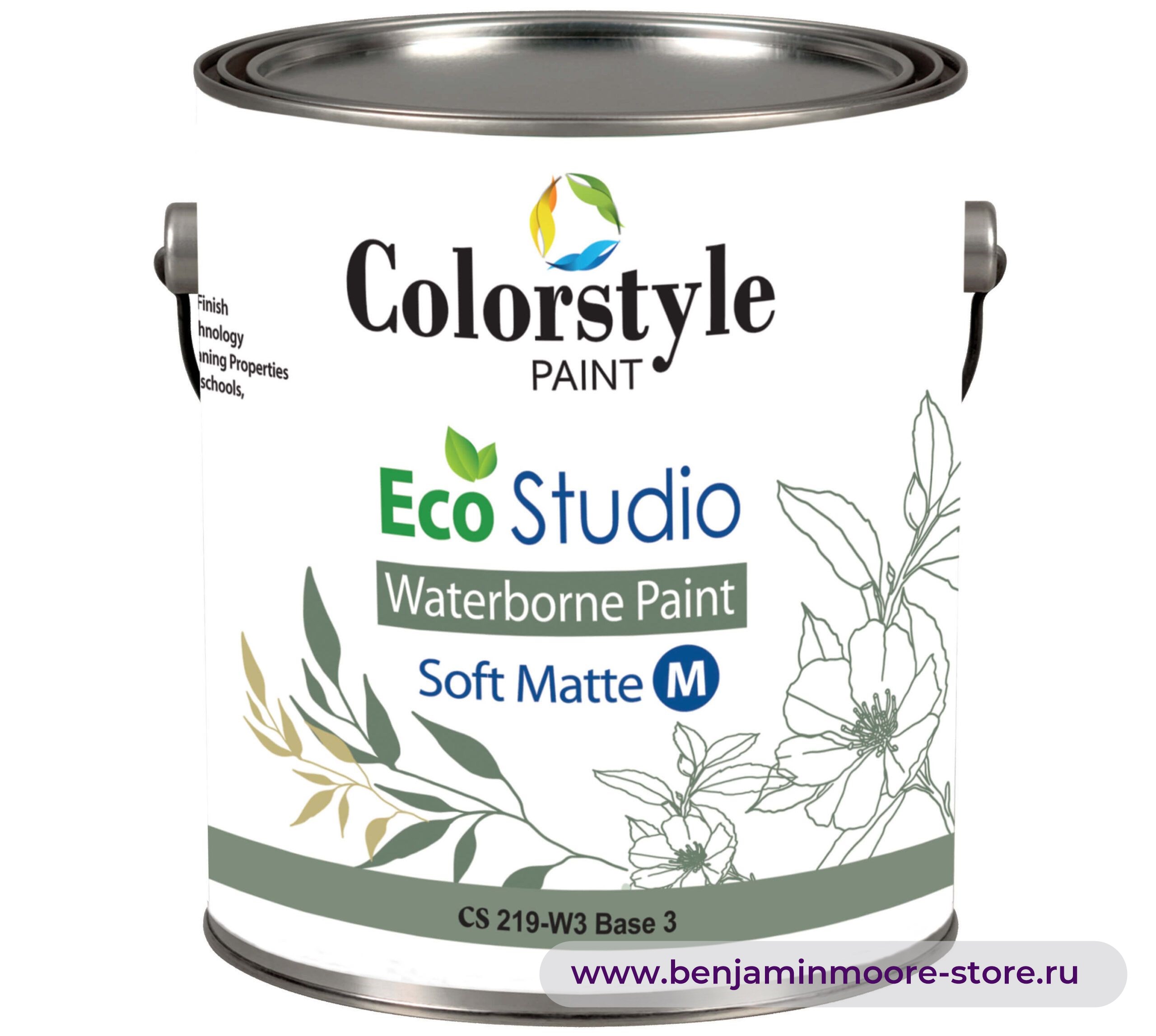 CS 219 EcoStyle Soft Matte матовая экологически чистая краска для стен