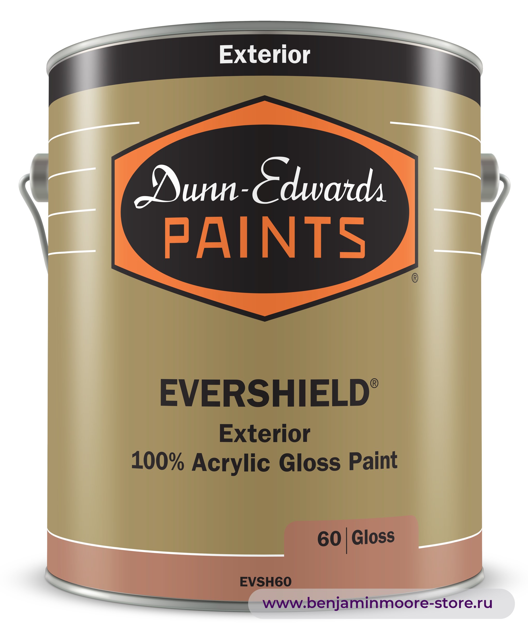 Dunn-Edwards EVERSHIELD® Gloss EVSH60 глянцевая краска для наружных работ — фото | www.benjaminmoore-store.ru