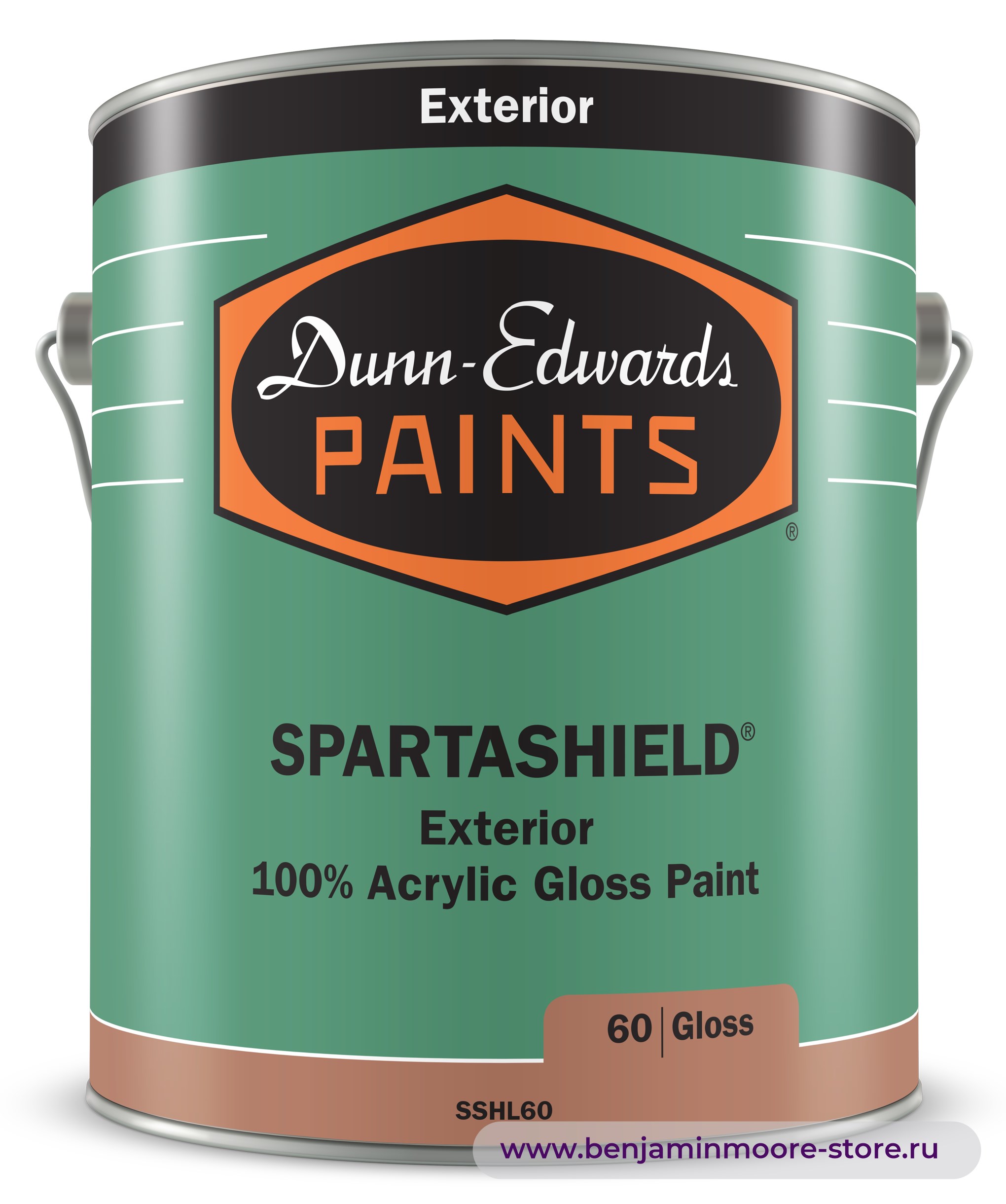 Dunn-Edwards SPARTASHIELD® Gloss SSHL60 глянцевая краска для наружных работ — фото | www.benjaminmoore-store.ru
