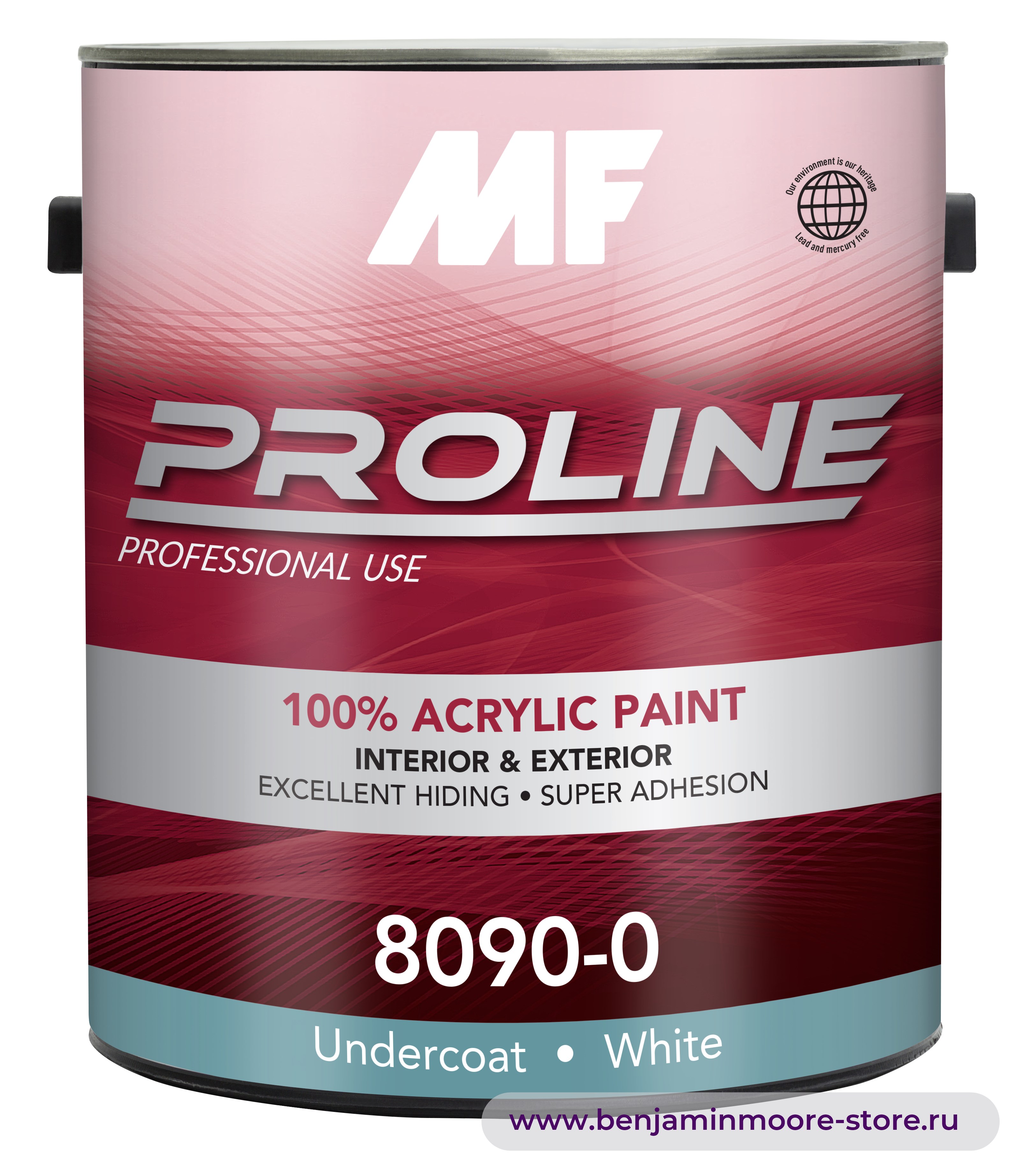 Грунтовка MF Paints Proline Red Primer 8090 / МФ Пэйнтс Пролайн Ред Праймер 8090 акриловый грунт для внутренних и наружных работ — фото | www.benjaminmoore-store.ru