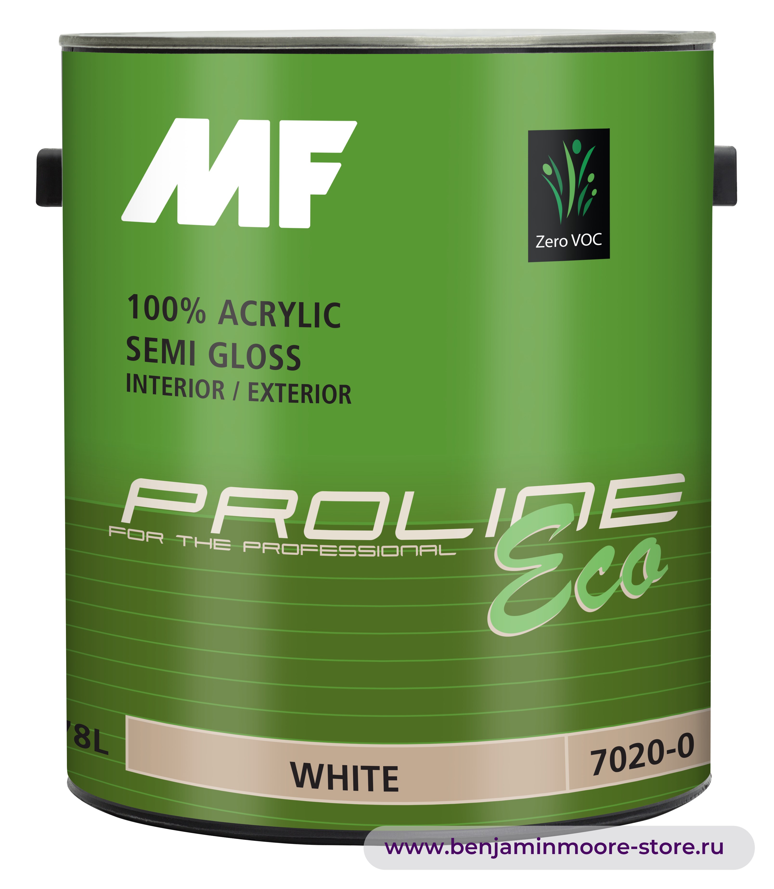 MF Paints Proline Eco 7020 Semi-Gloss полуглянцевая краска для внутренних и наружных работ — фото | www.benjaminmoore-store.ru