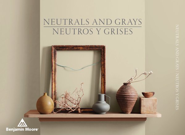 Neutrals and Grays — брошюра Benjamin Moore
