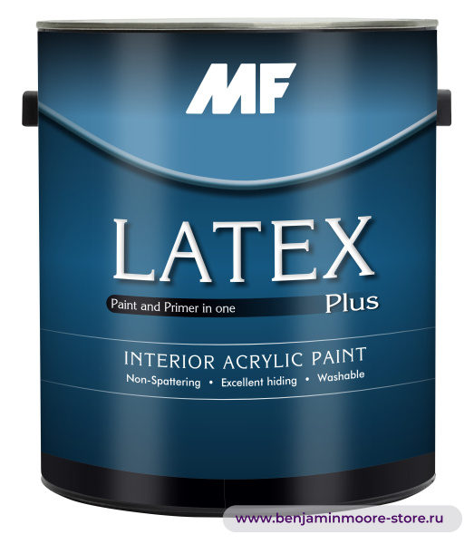 MF Paints Latex Plus 130 Pearl краска с жемчужным блеском для внутренних работ — фото | www.benjaminmoore-store.ru