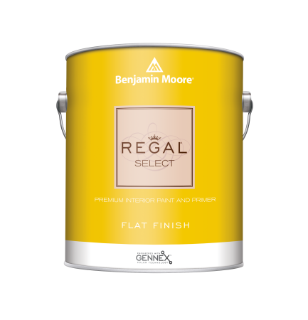 Benjamin Moore 548 Regal® Select Premium Interior Matte Finish Совершенно матовая краска  — фото | www.benjaminmoore-store.ru