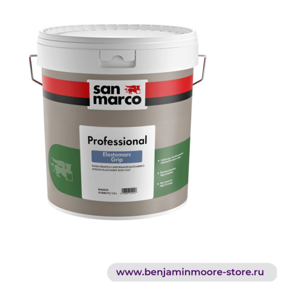 San Marco Elastomarc Grip заполняющая эластомерная выравнивающая краска основы — фото | www.benjaminmoore-store.ru