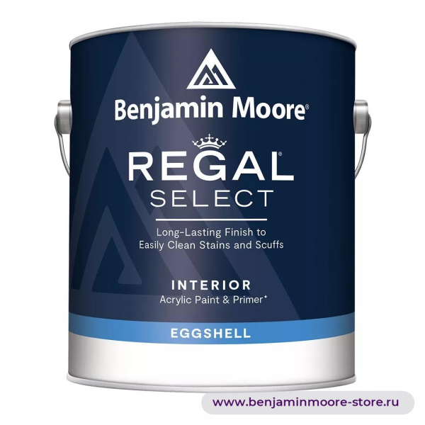 Benjamin Moore 549 Regal® Select Premium Interior Eggshell Finish Краска блеском «яичная скорлупа»