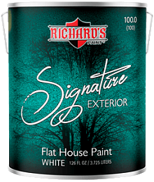 Краска Richards Signature 100 Flat фасадная акриловая краска с керамическими частицами