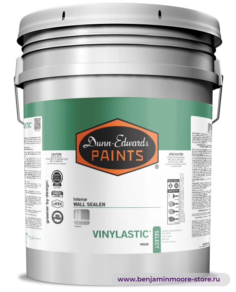 Грунтовка Dunn-Edwards VINYLASTIC® Select VNSL00 / Данн-Эдвардс Винайластик Селект грунт-герметик для гипсокартона, для внутренних работ — фото | www.benjaminmoore-store.ru