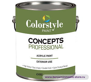 Colorstyle CS 892 Concepts Professional Acrylic краска для наружных работ в цвете CC-310 Dusty Road
