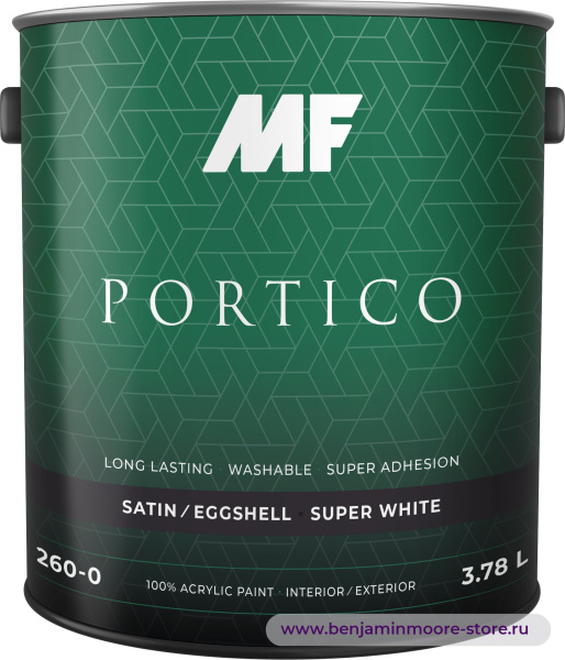 Краска MF 260 Portico Интерьерная краска для наружных и внутренних  — фото | www.benjaminmoore-store.ru