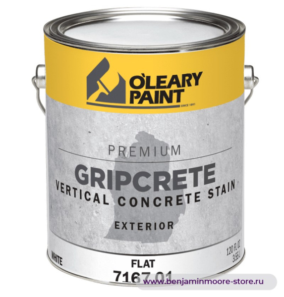 O'Leary GripCrete Vertical Concrete Stain 7167 пропитка для наружных работ — фото | www.benjaminmoore-store.ru