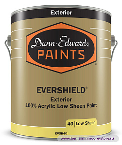 Dunn-Edwards EVERSHIELD® Satin/Low Sheen EVSH40 атласная краска для наружных работ в цвете CC-310 Dusty Road