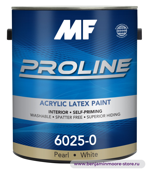 MF Paints Proline Blue 6025 Pearl краска с жемчужным блеском для внутренних работ — фото | www.benjaminmoore-store.ru