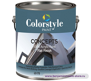 Colorstyle CS 170 Concepts Acrylic Flat краска для наружных работ в цвете CC-310 Dusty Road