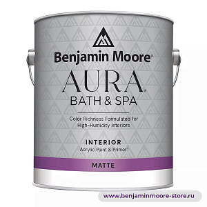 Benjamin Moore 532 Aura® Bath & Spa  Матовая краска для ванных комнат и спа  в цвете CC-310 Dusty Road