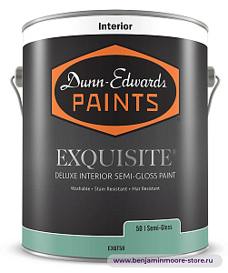Dunn-Edwards EXQUISITE® Semi-Gloss EXQT50 полуглянцевая краска для внутренних работ в цвете CC-310 Dusty Road