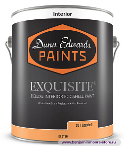 Dunn-Edwards EXQUISITE® Eggshell EXQT30 краска с блеском «яичная скорлупа» для внутренних работ в цвете CC-310 Dusty Road