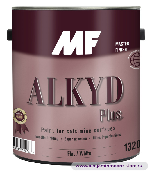 MF Paints Alkyde Plus 1320 Flat глубокоматовая краска для внутренних и наружных работ — фото | www.benjaminmoore-store.ru