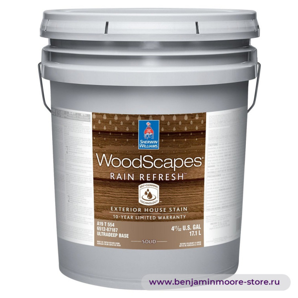 Sherwin-Williams WoodScapes® Rain Refresh пропитка для наружных работ — фото | www.benjaminmoore-store.ru