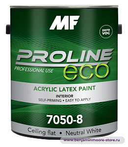 MF Paints Proline Eco 7050 Flat глубокоматовая краска для внутренних работ в цвете CC-310 Dusty Road