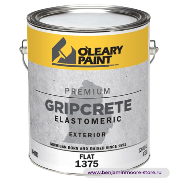 O'Leary GripCrete Elastomeric 1375 краска для наружных работ — фото | www.benjaminmoore-store.ru