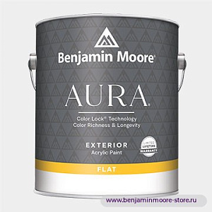 Benjamin Moore 629 Aura® Exterior Flat Finish Матовое покрытие  в цвете CC-310 Dusty Road