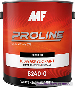 MF Paints Proline Exterior 8240 Eg-Shel краска с блеском «яичная скорлупа» для наружных работ в цвете CC-310 Dusty Road