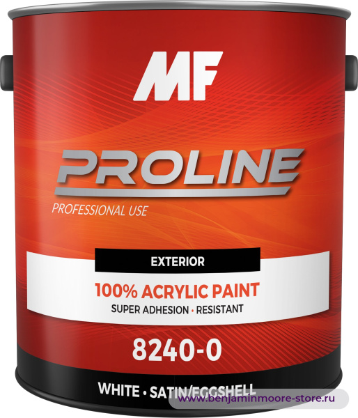 MF Paints Proline Exterior 8240 Eg-Shel краска с блеском «яичная скорлупа» для наружных работ — фото | www.benjaminmoore-store.ru