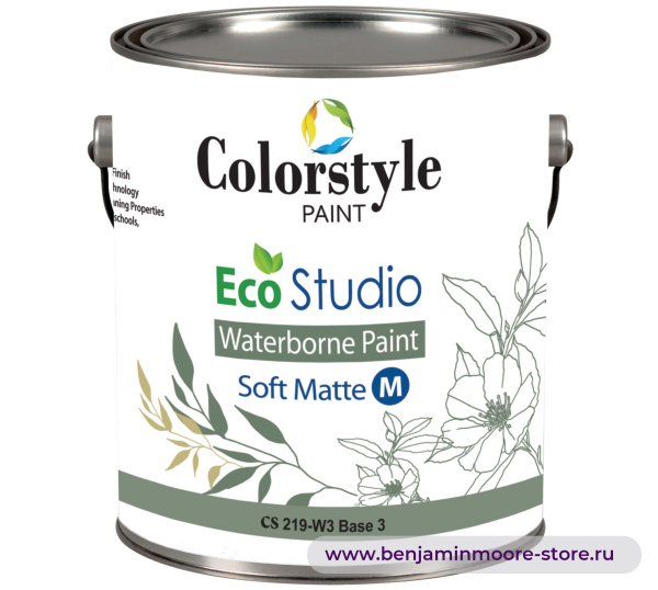 CS 219 EcoStyle Soft Matte матовая экологически чистая краска для стен