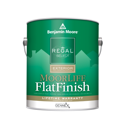 Benjamin Moore 105 Regal® Select Premium Exterior Flat Матовая краска  — фото | www.benjaminmoore-store.ru