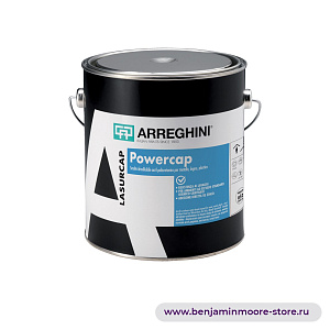 Arreghini Powercap Opaco акрил-уретановая эмаль растворимая в воде для дерева, металла-пластика в цвете NCS S 0505-Y50R 