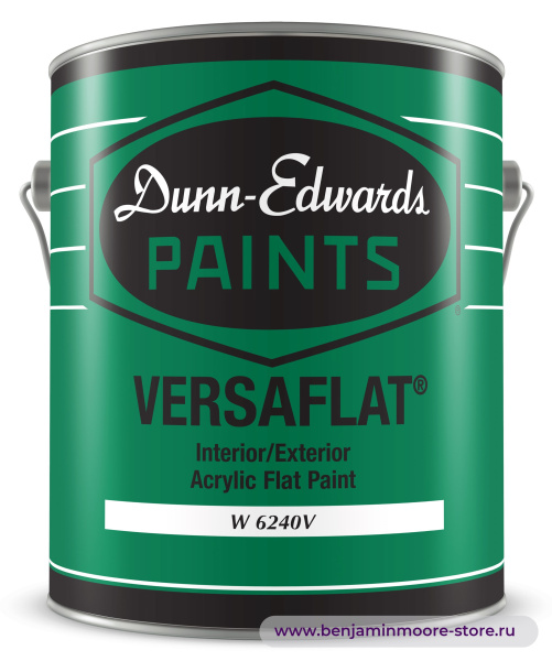 Dunn-Edwards VERSAFLAT® Flat W6240V глубокоматовая краска для внутренних и наружных работ — фото | www.benjaminmoore-store.ru