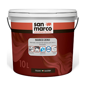Краска San Marco Zero / Сан Марко Зеро негорючая матовая краска  в цвете NCS S 1080-Y30R 