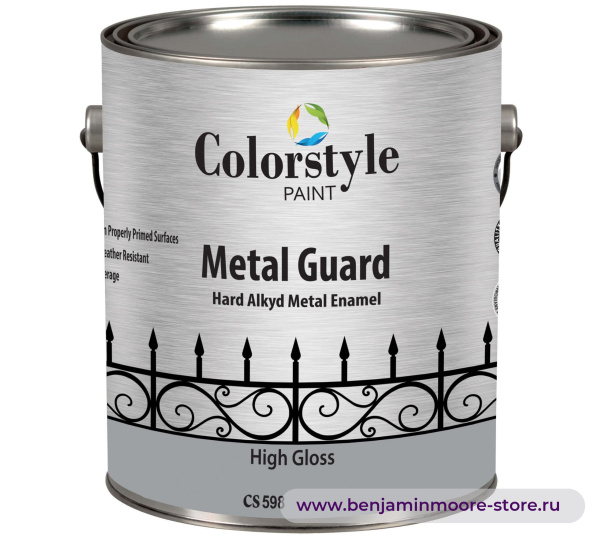 Colorstyle CS 598 Metal Guard эмаль для внутренних и наружных работ — фото | www.benjaminmoore-store.ru