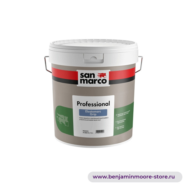San Marco Elastomarc Grip заполняющая эластомерная выравнивающая краска основы — фото | www.benjaminmoore-store.ru