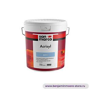 San Marco Acrisyl Kp 1 акрил-силоксановое настенное покрытие мелкой зернистости - защита от плесени и водорослей. размер гранул: 1 в цвете CC-310 Dusty Road