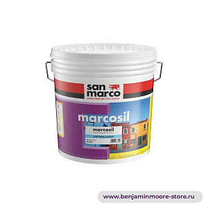 San Marco Marcosil Pittura Liscia силикатная краска для наружных работ в цвете CC-310 Dusty Road