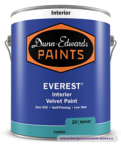 Dunn-Edwards EVEREST® Velvet EVER20 бархатистая матовая краска для внутренних работ в цвете CC-310 Dusty Road